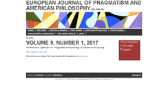 Desktop Screenshot of journalofpragmatism.eu