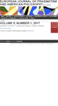 Mobile Screenshot of lnx.journalofpragmatism.eu
